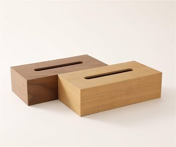 Amazon｜【ティッシュケース・ホルダー】 木製 ティッシュ
